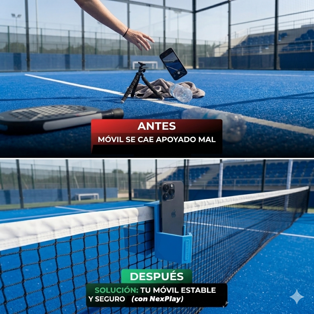 Graba tus partidos sin pedir ayuda.