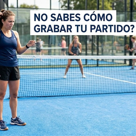 Graba tus partidos sin pedir ayuda.